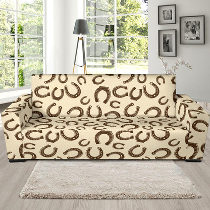 Horseshoe Print Design LKS302 Sofa Slipcover