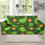 Peas Pattern Print Design A01 Sofa Slipcover