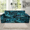 Palm Leaf Pattern Print Design A03 Sofa Slipcover