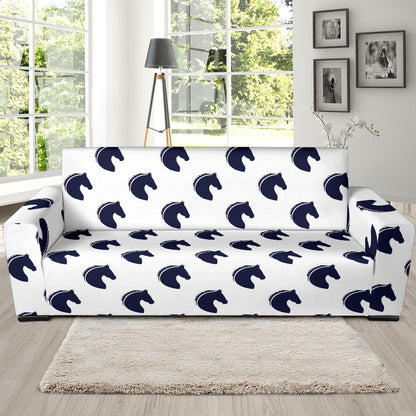 Horse Head Print Design LKS303 Sofa Slipcover