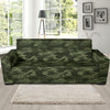 Army Camouflage Pattern Print Design 02 Sofa Slipcover