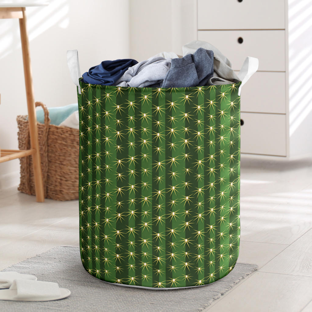 Cactus Skin Print Pattern Laundry Basket