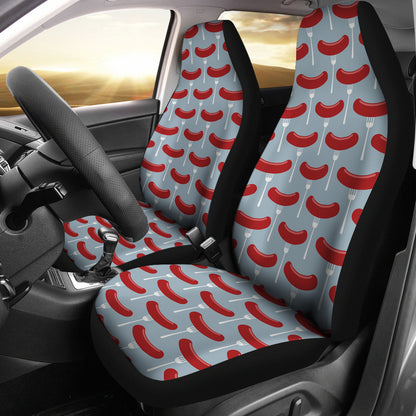 Sausage Print Design LKS301 Car Seat Covers
