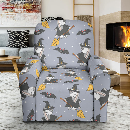 Witch Print Design LKS307 Recliner Slipcover with Pocket