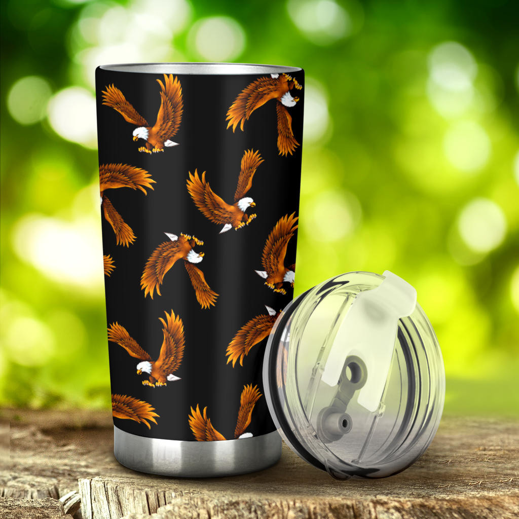 Eagles Print Pattern Tumbler