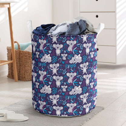 Koala Cute Themed Design Print Laundry Basket