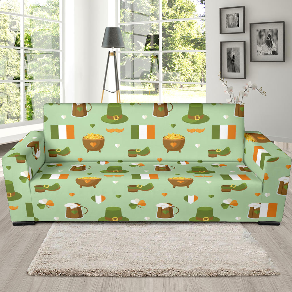 St Patricks Day Print Design LKS302 Sofa Slipcover