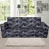 Mountain bike Pattern Print Design 02 Sofa Slipcover