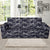 Mountain bike Pattern Print Design 02 Sofa Slipcover