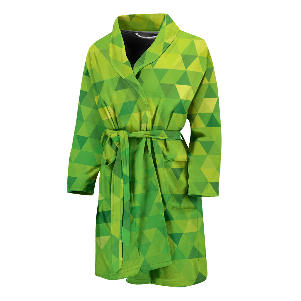 Geometric Print Design LKS402 Men Bathrobe