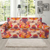 Ganesha Indian Pattern Print Design 02 Sofa Slipcover