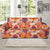 Ganesha Indian Pattern Print Design 02 Sofa Slipcover