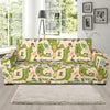 Alligator Pattern Print Design 01 Sofa Slipcover