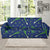 Leek Pattern Print Design 02 Sofa Slipcover