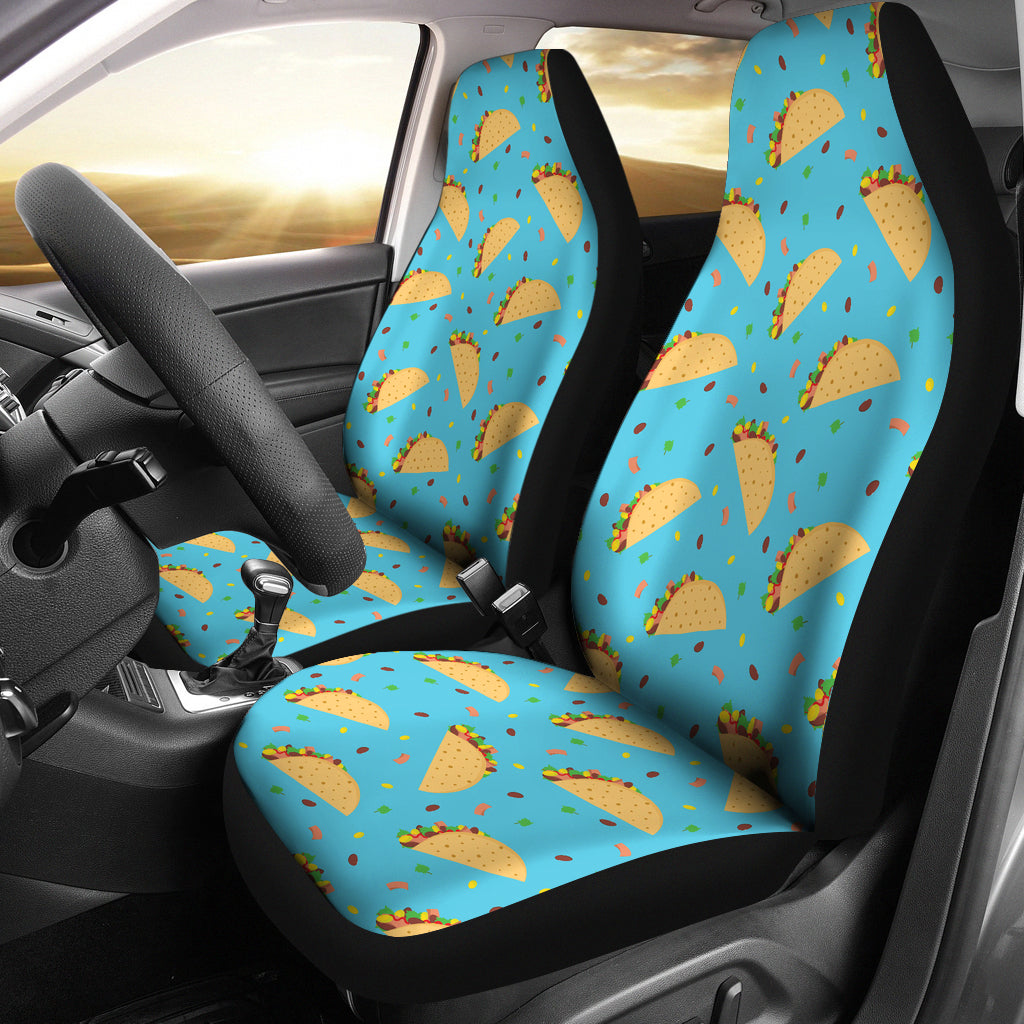 Taco Print Design LKS303 Car Seat Covers