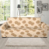 Biscuit Pattern Print Design 02 Sofa Slipcover