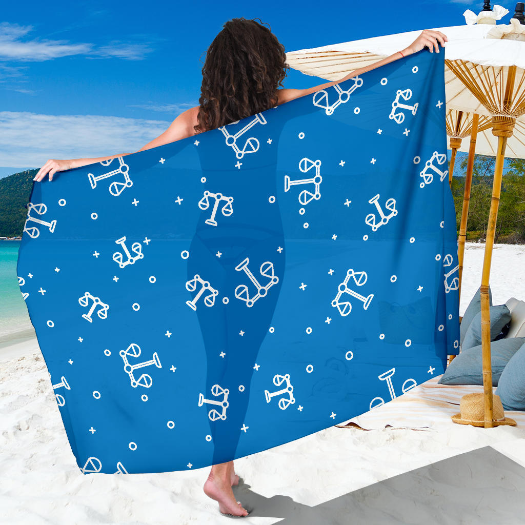 Libra Pattern Print Design 05 Sarong Pareo Wrap