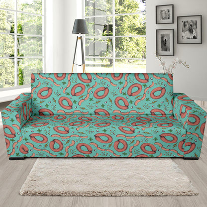 Sausage Print Design LKS303 Sofa Slipcover