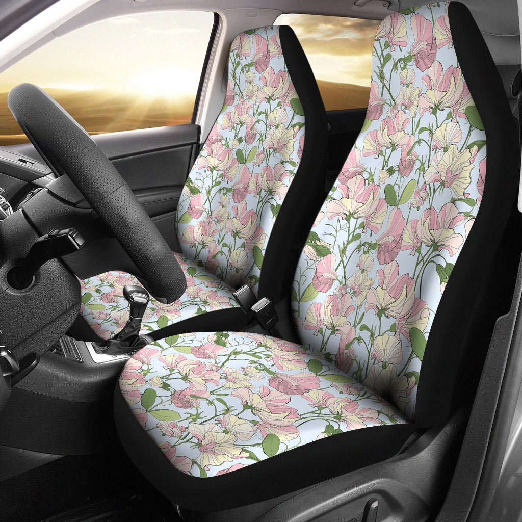 Sweet Pea Print Design LKS304 Car Seat Covers