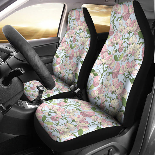 Sweet Pea Print Design LKS304 Car Seat Covers