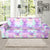 Capricorn Zodiac Pattern Print Design 02 Sofa Slipcover