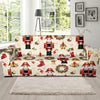 Nutcracker Pattern Print Design A01 Sofa Slipcover