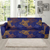 Goldfish Pattern Print Design 01 Sofa Slipcover