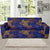 Goldfish Pattern Print Design 01 Sofa Slipcover