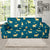 Pug Pattern Print Design A06 Sofa Slipcover