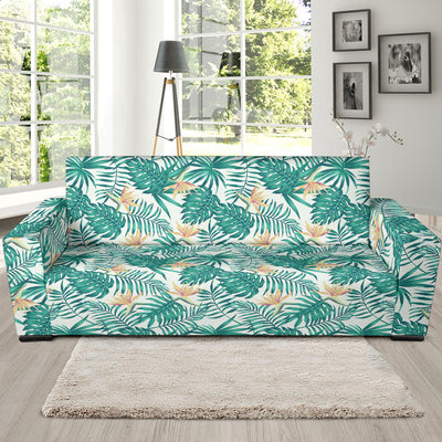 Bird Of Paradise Pattern Print Design 05 Sofa Slipcover