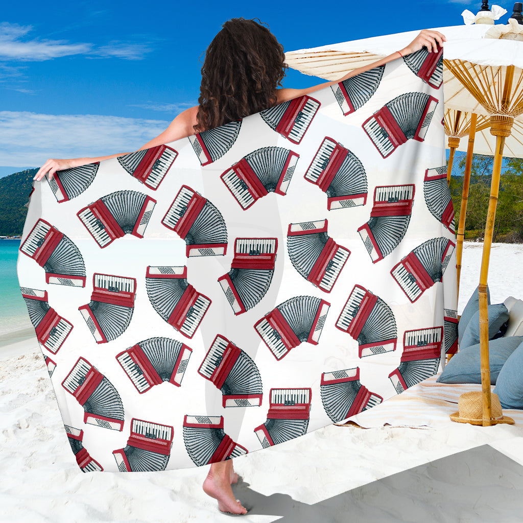 Accordion Pattern Print Design 03 Sarong Pareo Wrap