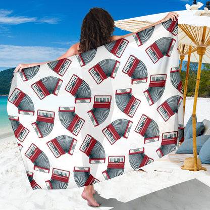 Accordion Pattern Print Design 03 Sarong Pareo Wrap