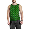 Celtic Green Neon Design Men Tank Top