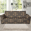 Libra Pattern Print Design 01 Sofa Slipcover