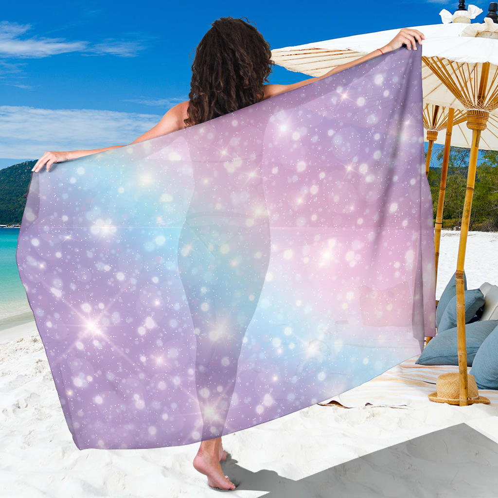 Cosmic Pastel Pattern Print Design 02 Sarong Pareo Wrap