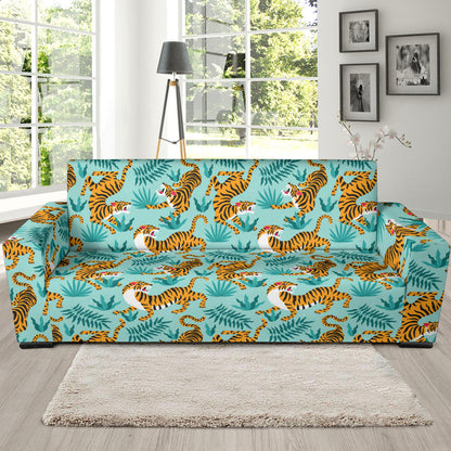 Tiger Print Design LKS304 Sofa Slipcover