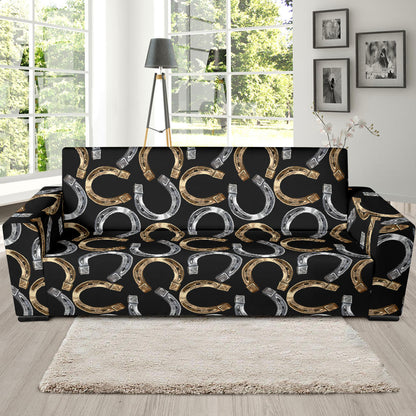 Horseshoe Print Design LKS305 Sofa Slipcover