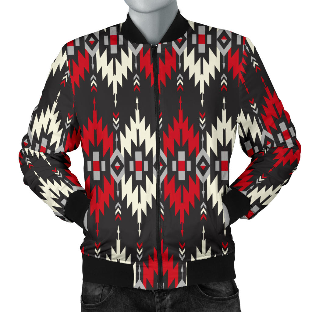 Southwestern Pattern Men Bomber Jacket