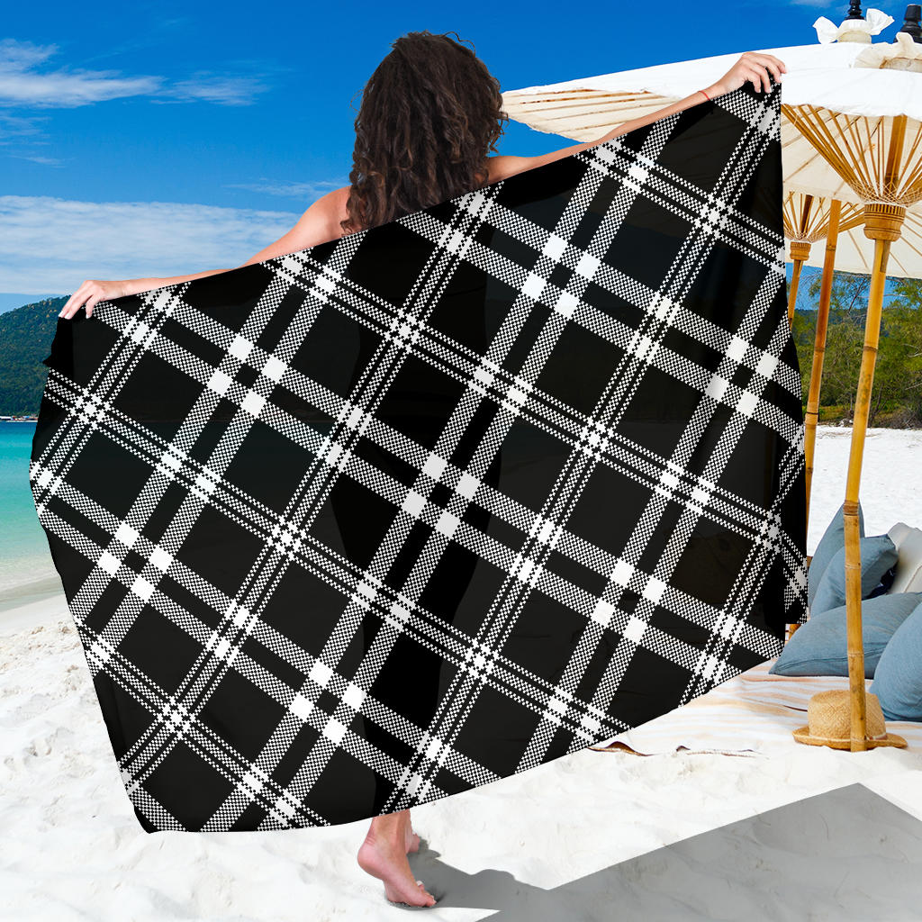 Madras Pattern Print Design 03 Sarong Pareo Wrap