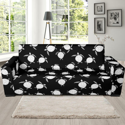 Sea Turtle Print Design LKS303 Sofa Slipcover