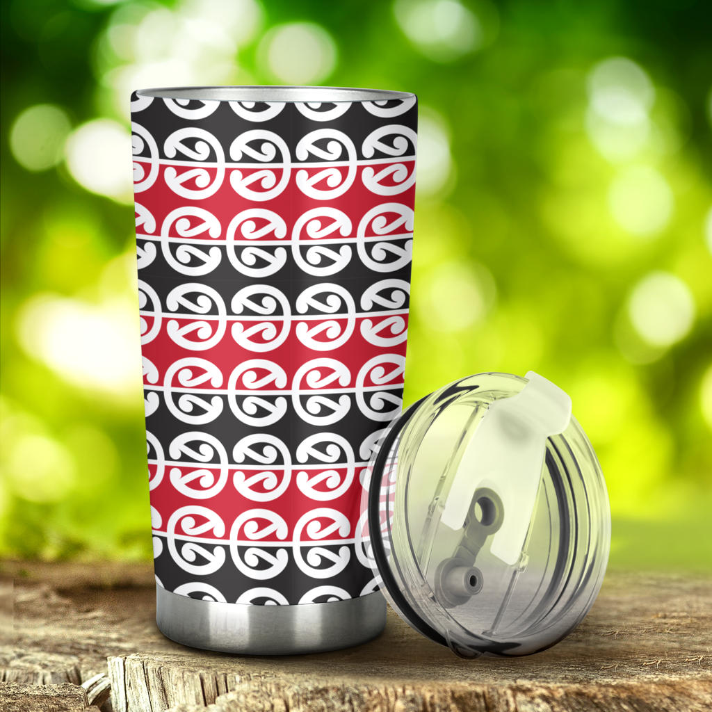Maori Classic Themed Design Print Tumbler