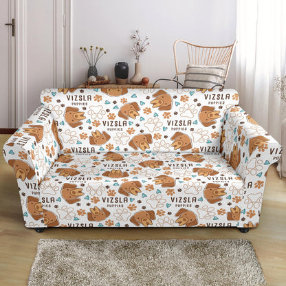 Vizslas Print Design LKS301 Loveseat Couch Slipcover