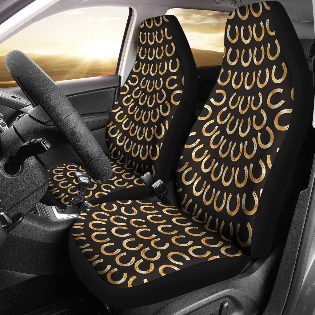 Horseshoe Print Design LKS304 Car Seat Covers