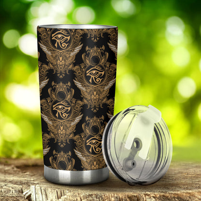 Eye of Horus Mandala Style Tumbler