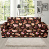 Cake Pattern Print Design 04 Sofa Slipcover