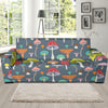 Mushroom Pattern Print Design A03 Sofa Slipcover