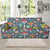 Mushroom Pattern Print Design A03 Sofa Slipcover