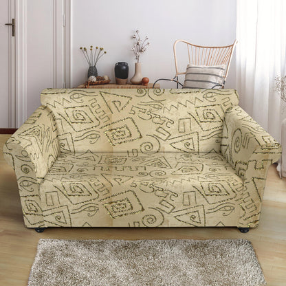 Ancient Greek Print Design LKS3013 Loveseat Couch Slipcover