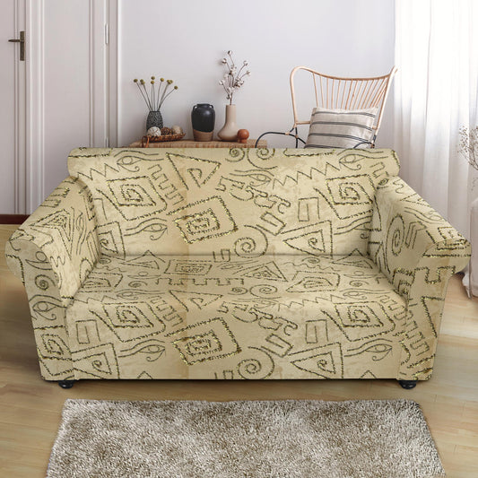 Ancient Greek Print Design LKS3013 Loveseat Couch Slipcover
