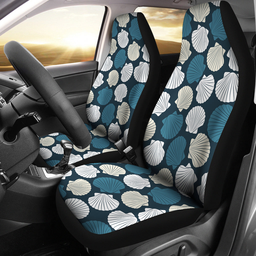 Seashell Print Design LKS3013 Car Seat Covers